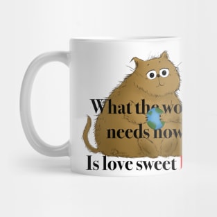 The world needs love Mug